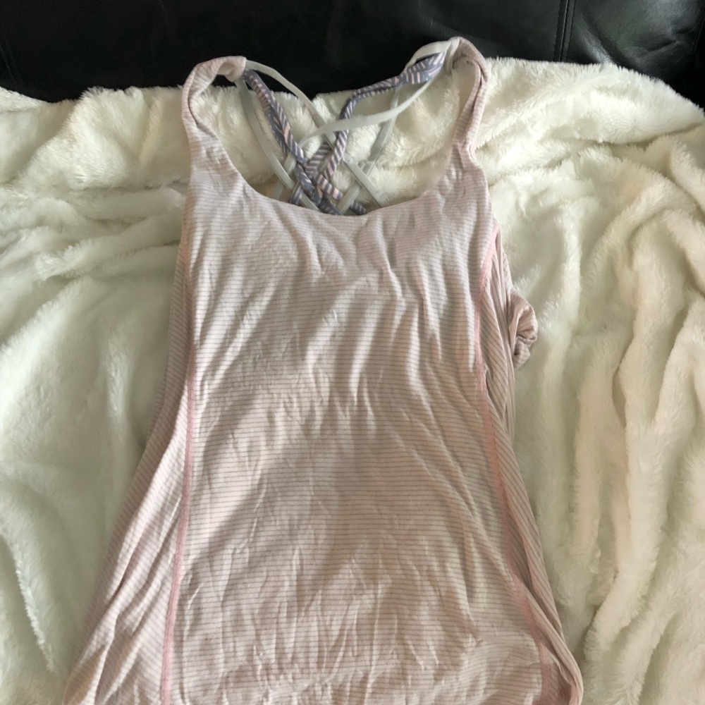 Flowy LuLu Lemon Built in Bra Workout Top